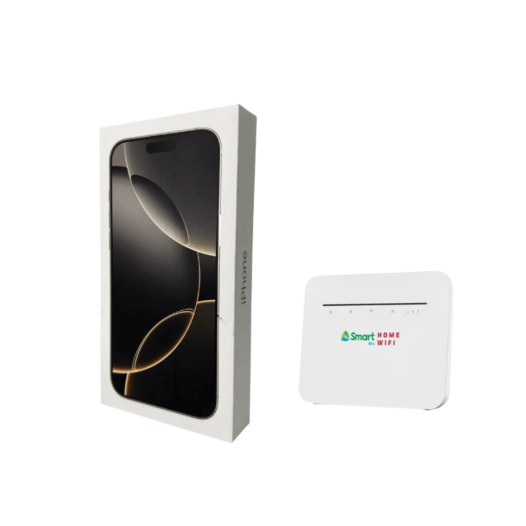 [Bundle] Apple iPhone 16 Pro 512GB - Natural Titanium + Smart Prepaid Home Wifi LTE ADVANCED (Evoluzn-lD4)