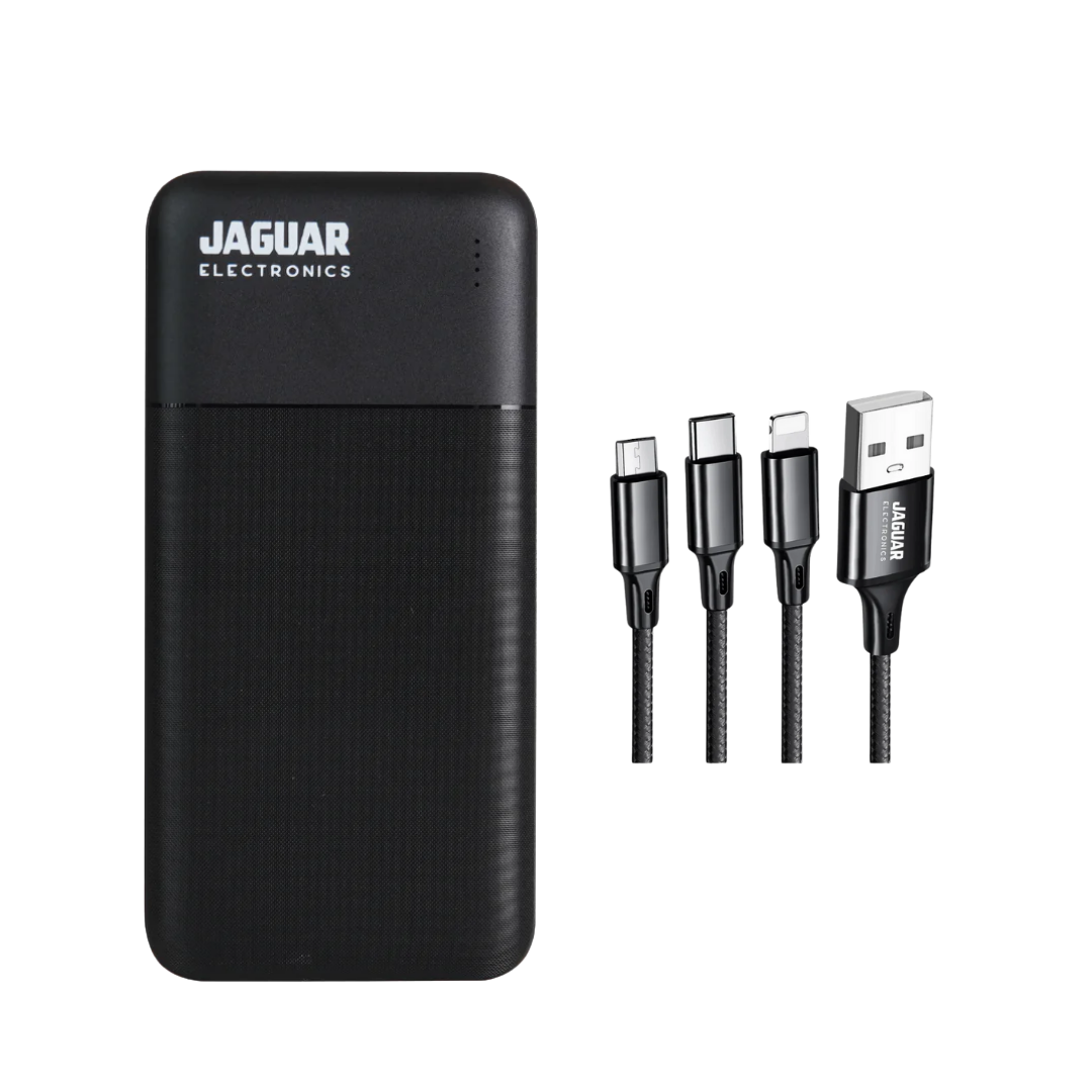 bundle jaguar electronics pb177 power bank + jaguar electronics fast charging cable