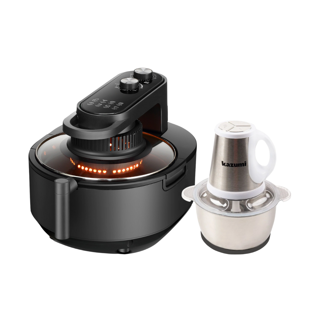 [Bundle] Kazumi KZ50 Air Fryer + Kazumi KZ-104 Electric Meat Grinder