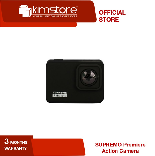 KIMSTORE Supremo Premiere Action Camera + Jackpod