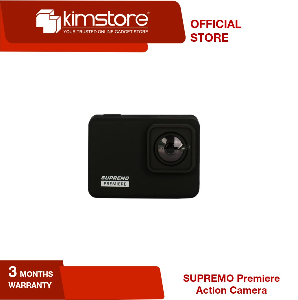 [Open Box] [B] Supremo Premiere Action Camera