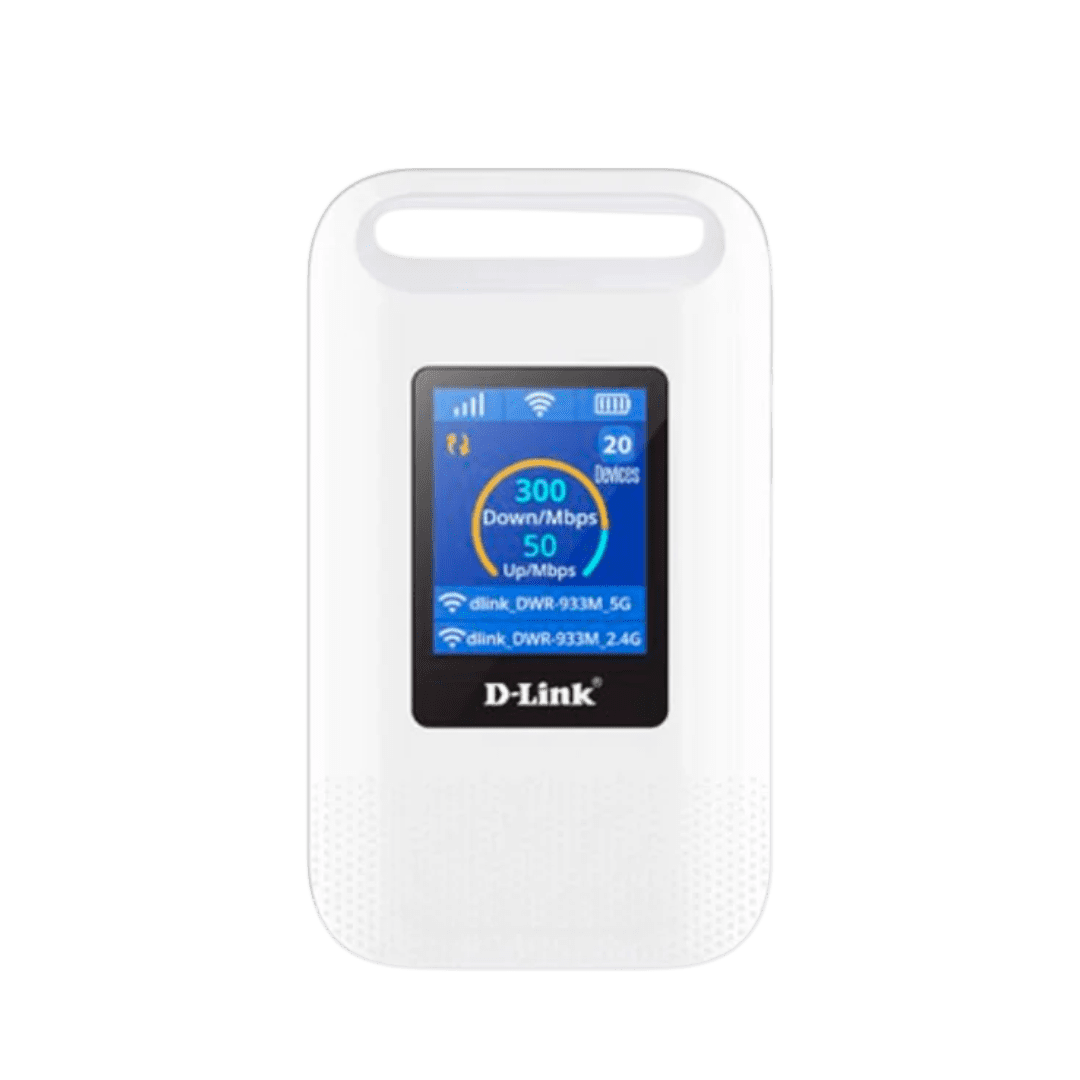 D-Link 4G LTE Wi-Fi 6 MiFi Powerbank Mobile Router (DWR-940M)