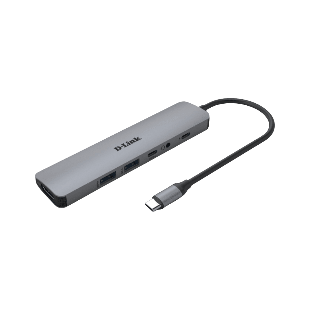 d link 6 in 1 usb c hub with hdmi/power delivery dub m650