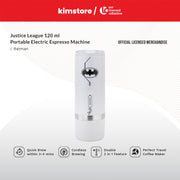 justice league 120ml portable electric espresso machine 1st collection batman