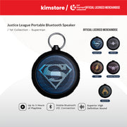 justice league portable bluetooth speaker 1st collection superman
