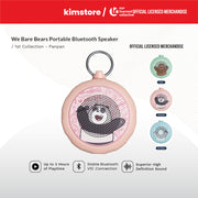 we bare bears portable bluetooth speaker 1st collection grizz