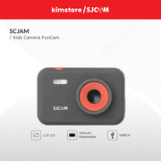 [open box] sjcam kids camera funcam+ yellow