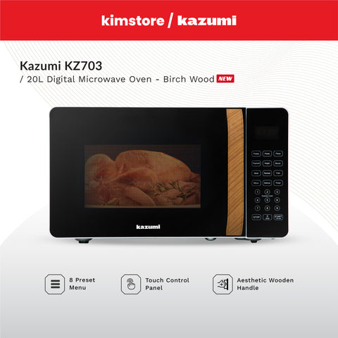 Kazumi KZ703 20L Digital Microwave Oven