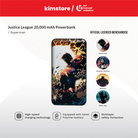 OLC Justice League 20,000 mAh Powerbank