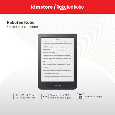 KOBO Clara 8GB HD E-Reader - 6"