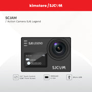 sjcam action camera sj6 legend black