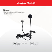 sjcam camera external microphone sj8 series type c