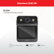 sjcam a20 body camera black
