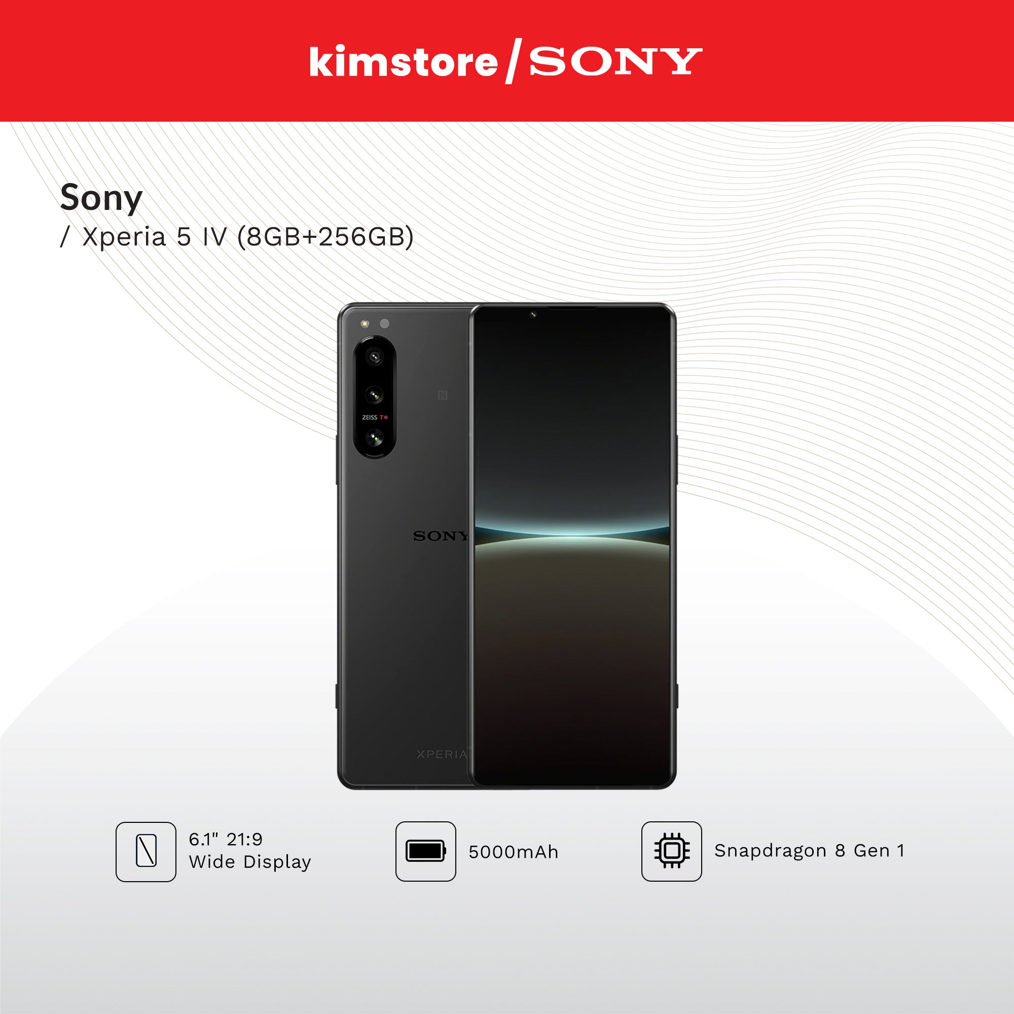 sony xperia 5 iv xq cq72 8 256gb black global