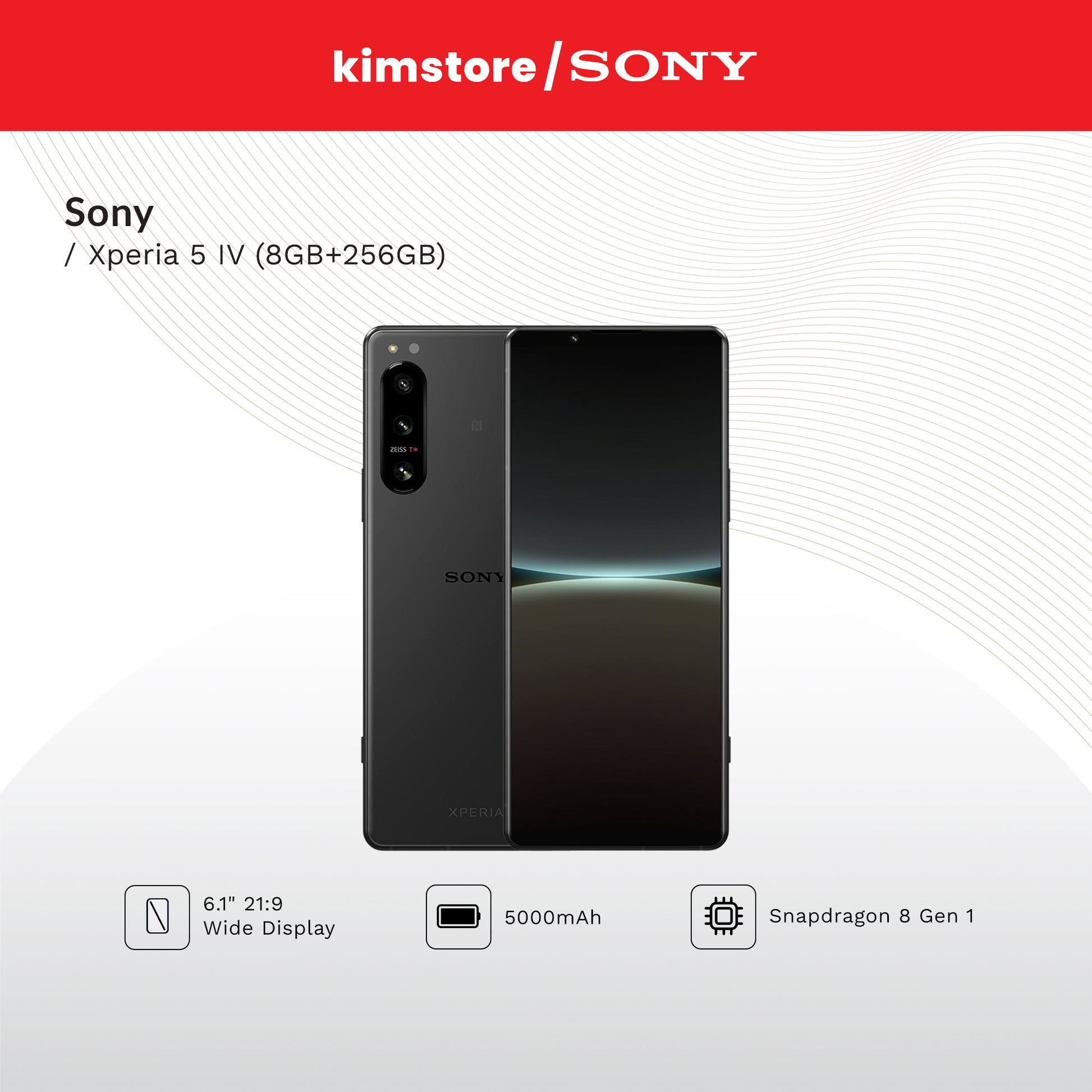 sony xperia 5 iv xq cq72 8 256gb black global