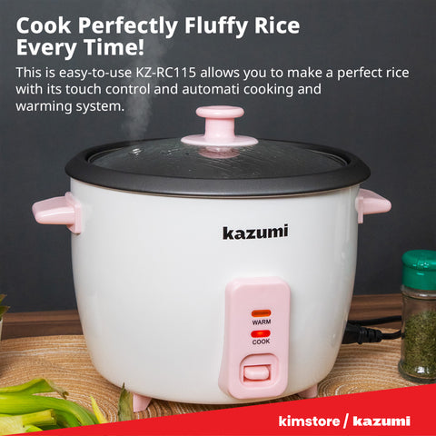 KAZUMI KZ-RC115 1.5L Rice Cooker – KIMSTORE
