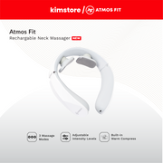 atmos fit rechargeable neck massager white