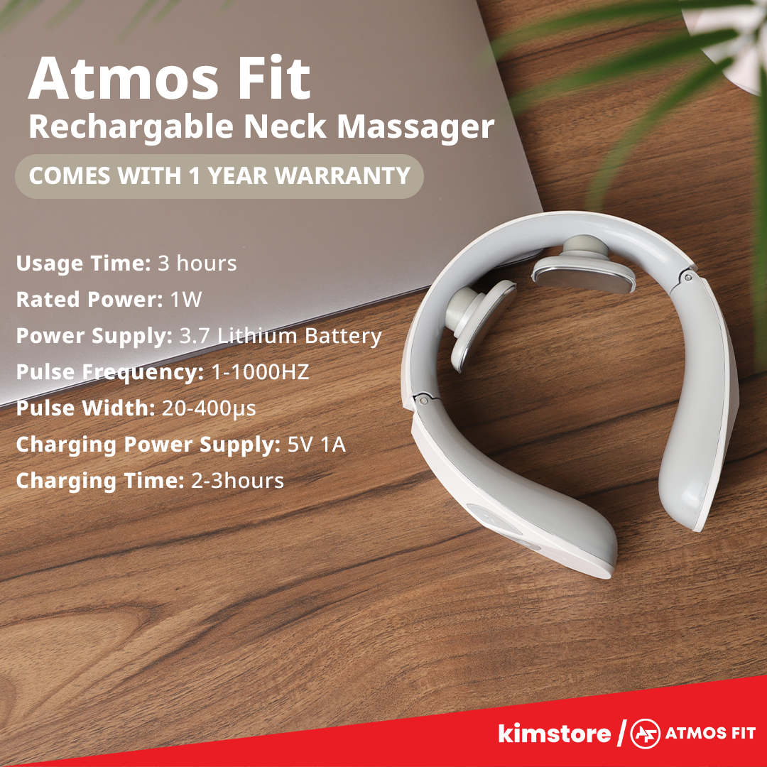 Atmos Fit Rechargeable Neck Massager