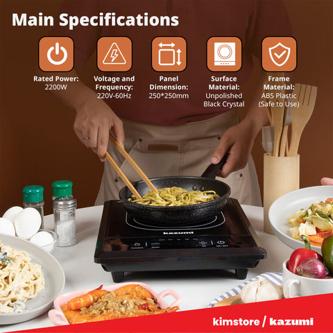 Kazumi KZ-IC54 Smart Energy-Saving Induction Cooker