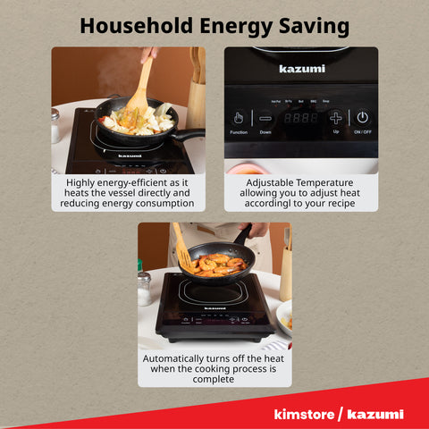 Kazumi KZ-IC54 Smart Energy-Saving Induction Cooker