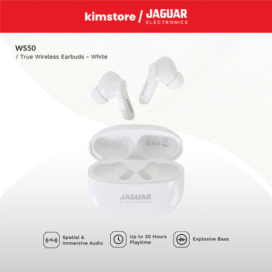 Jaguar Electronics WS50 True Wireless Earbuds
