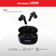 jaguar electronics ws50 true wireless earbuds black