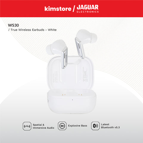Jaguar Electronics WS30 True Wireless Earbuds