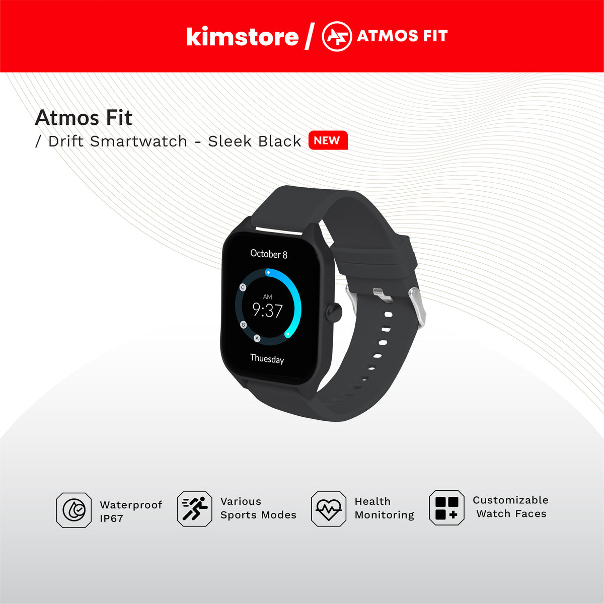 Atmos Fitwatch Smartwatch