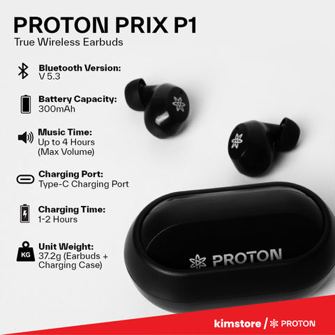 Proton Prix P1 True Wireless Earbuds