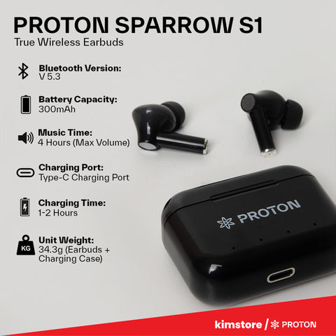 Proton Sparrow S1 True Wireless Earbuds