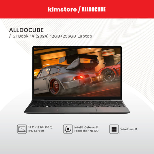 ALLDOCUBE GTBook 14 (2024) w/ USB OTG and Arm Grip