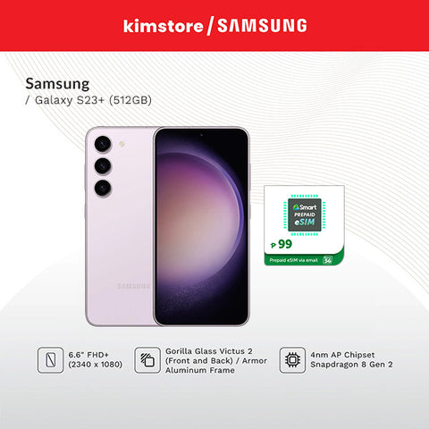 SAMSUNG Galaxy S23+  w/ Smart 5G eSIM
