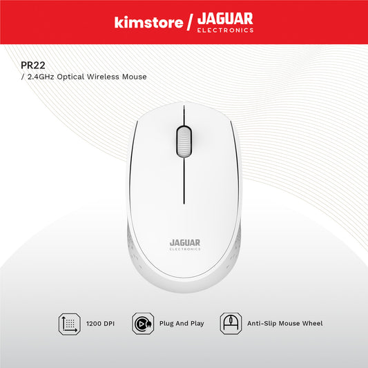 Jaguar Electronics PR22 2.4GHz Optical Wireless Mouse