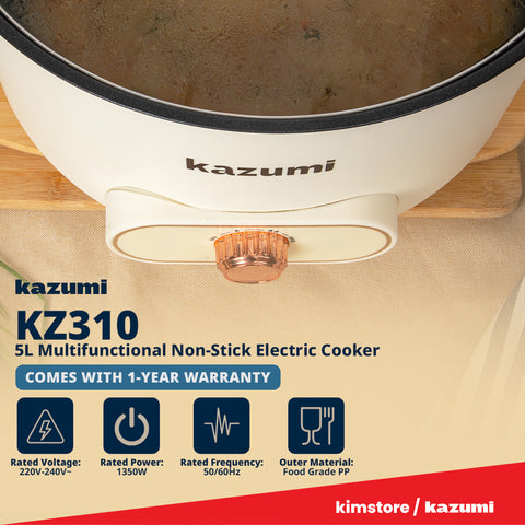 Kazumi KZ-310 5.0L Multifunctional Non-Stick Electric Cooker