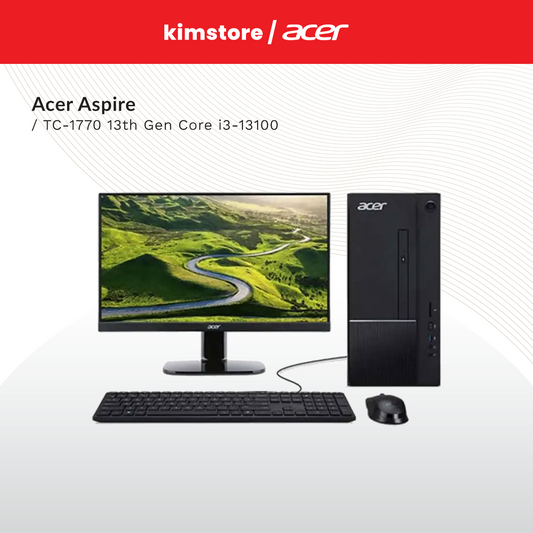 Acer Aspire TC-1770 13th Gen  Core  i3-13100 / 8GB / 256GB SSD