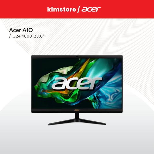 Acer AIO C24 1800 23.8"  13th Gen  Intel Core i3-1315U