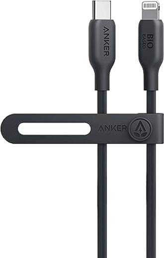 ANKER 542 USB-C TO LIGHTNING CABLE (BIO-NYLON 3FT) BLACK