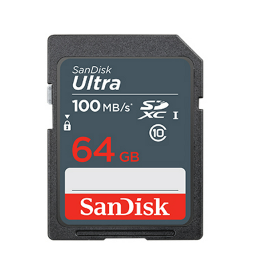 SanDisk Ultra SDXC, SDUNR 64GB, C10