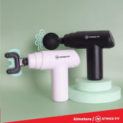 [Open Box] [B] Atmos Fit Physiocare Relaxi Deep Tissue Massager Gun - Pink
