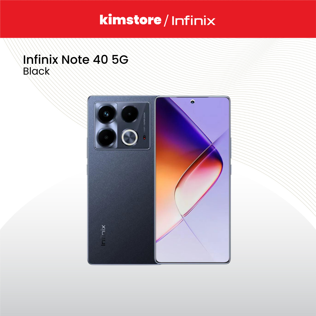 infinix note 40 5g 12gb512gb black