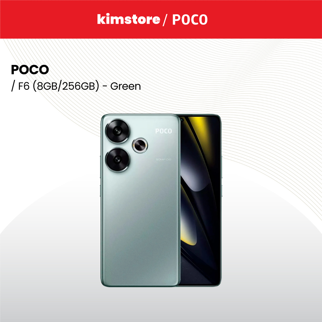 poco f6 8gb256gb green