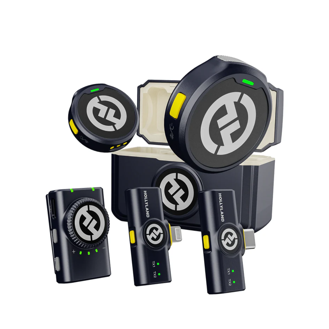 HTC Hollyland Lark M2 Duo Combo Wireless Lavalier Mic [Pre-Order]