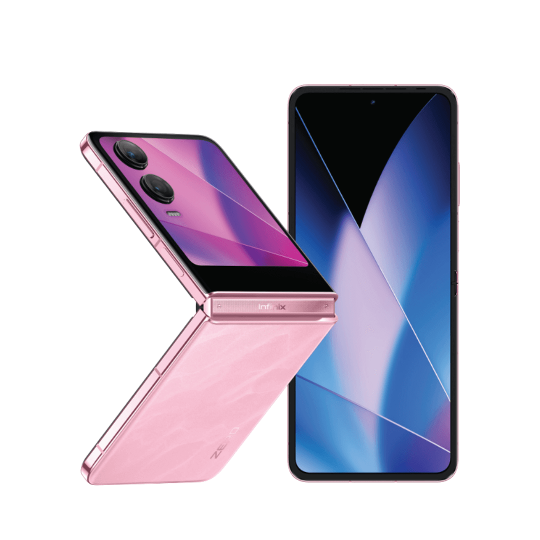 infinix zero flip 8gb512gb blossom glow