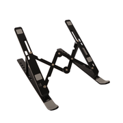 jaguar electronics pr20 aluminum alloy adjustable laptop stand black