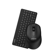 jaguar electronics pr25 2.4g optical wireless keyboard and mouse combo black