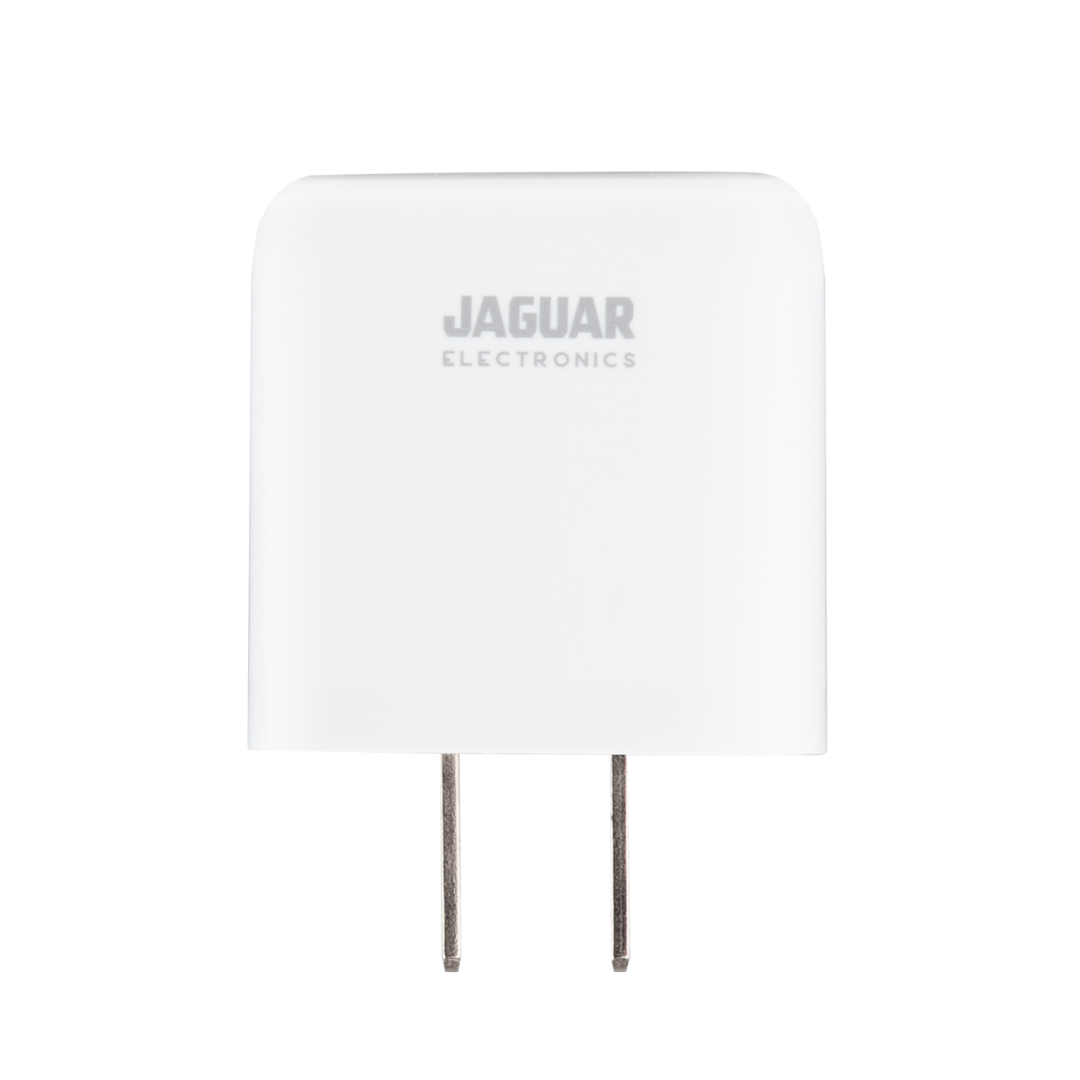 jaguar electronics wcp04 wall charger 22.5w quick charge usb a port white