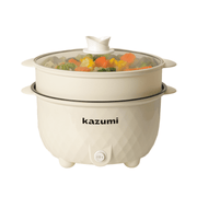 kazumi kz 311 3.0l multifunctional non stick electric cooker with steamer