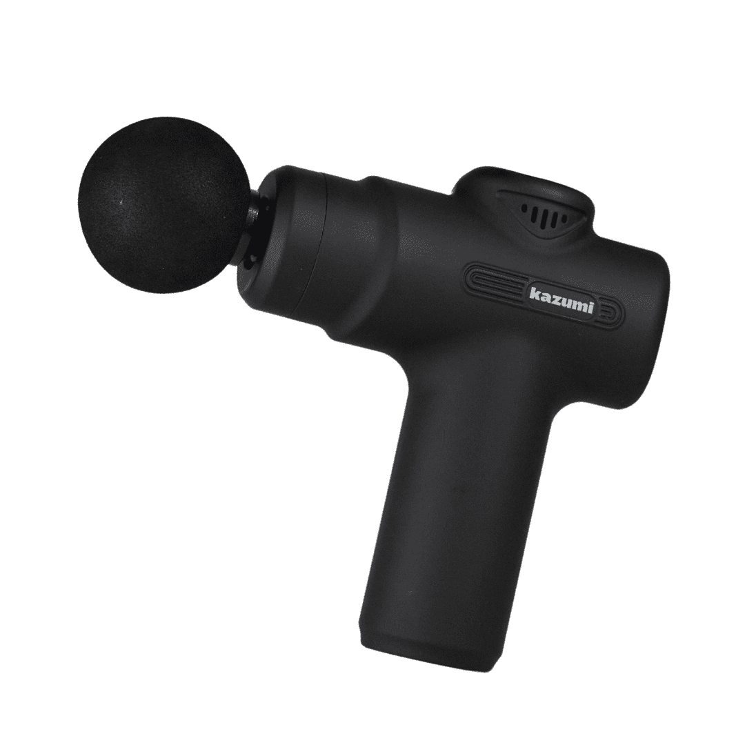 kazumi retherapy kz mg01 pain relief and massager gun charcoal black