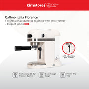 [Open Box] [C] Caffino Italia Florence Professional Espresso Machine with Milk Frother
