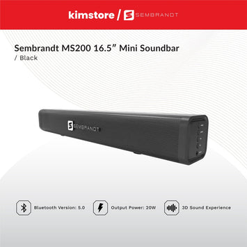 sembrandt ms200 16.5 mini soundbar